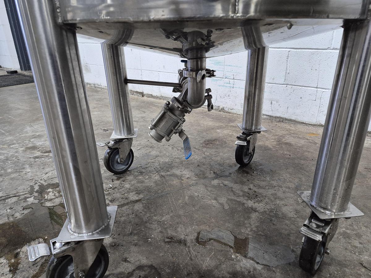 Used SS 100 Gallon Tank w/ Immersion Heater