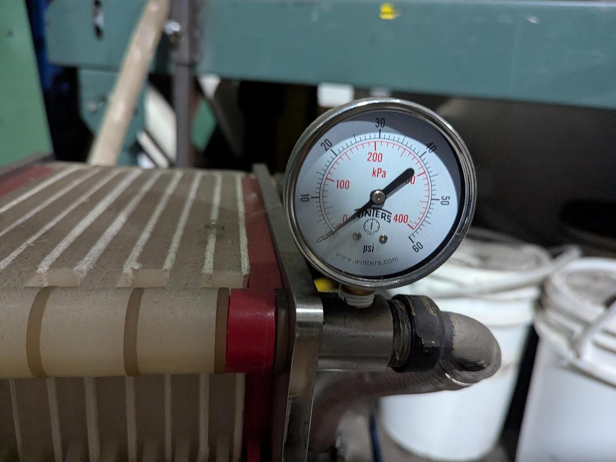 Used Filter Press with Pump