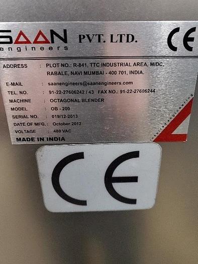 Saan OB-200 Octagonal Blender & Transfer Tote