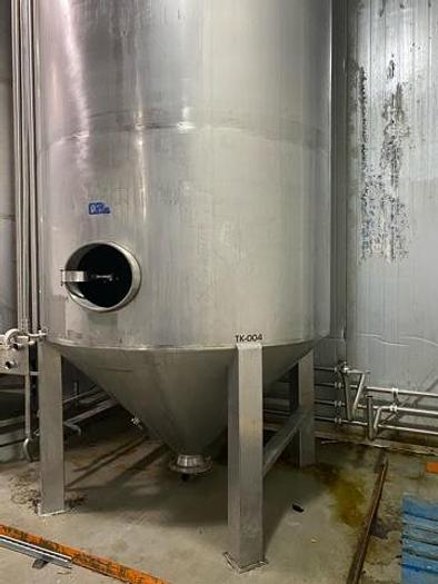 Used 15,000 Litre SS Tank