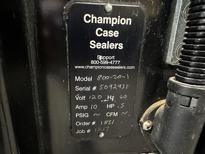 Used Champion Case Sealer
