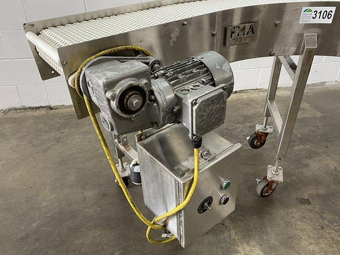 Used FMA 90° Modular Belt Conveyor