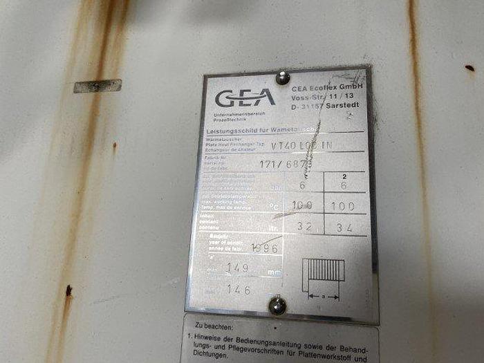 Used GEA Ecoflex VT40 Heat Exchanger