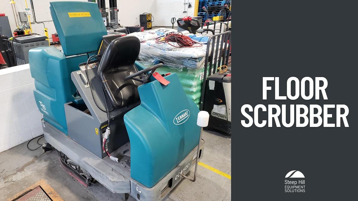 Used Tennant T15 Floor Scrubber