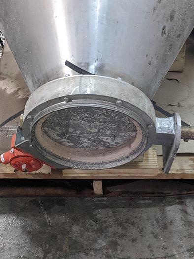 Used 300 Gallon Aluminium Hopper With Load Cells