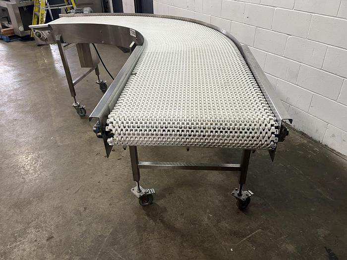 Used 11'6 Curved Conveyor