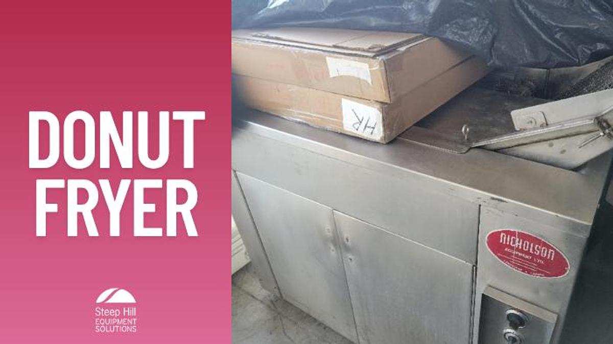 Used Nicholson NG Donut Fryer