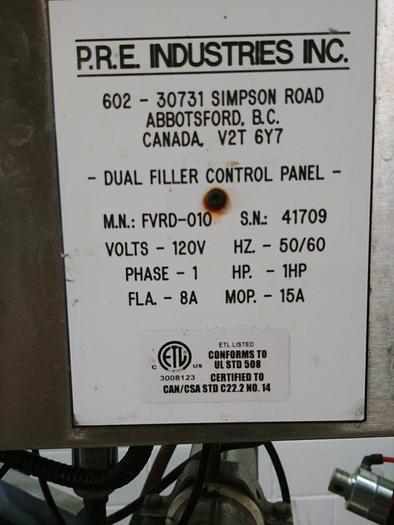 Used P.R.E. Two-Lane Bucket Filler