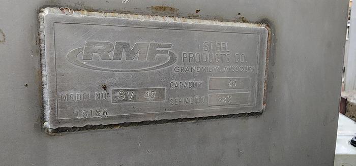 Used RMF SV 45 Snorkel Vac Bulk Gas Flushing Machine