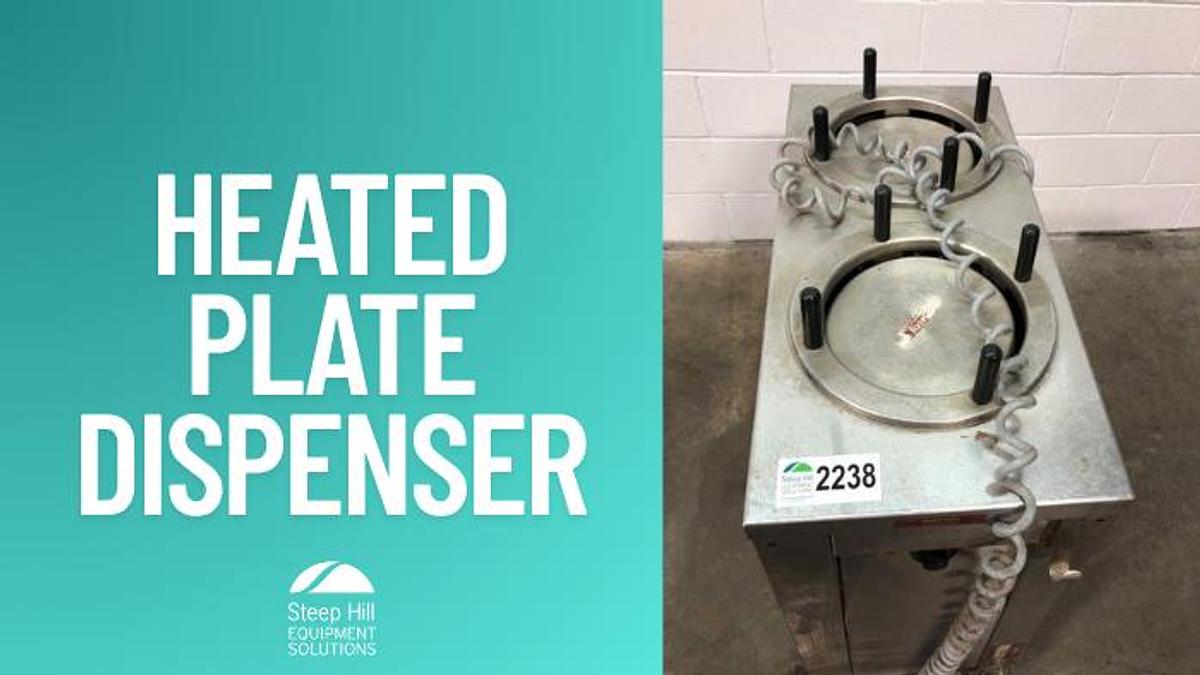 Used Hatch 2DTH Heated Plate Dispenser