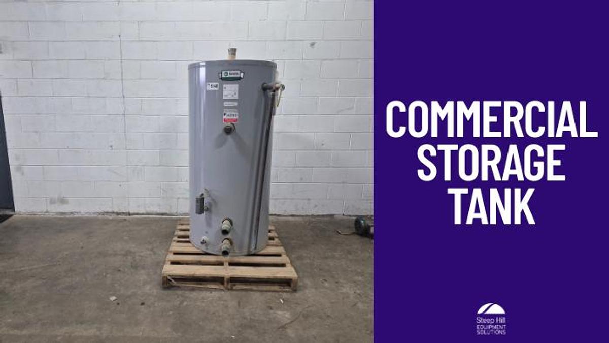 Used A.O. Smith Jacketed Vertical Commercial Storage Tank
