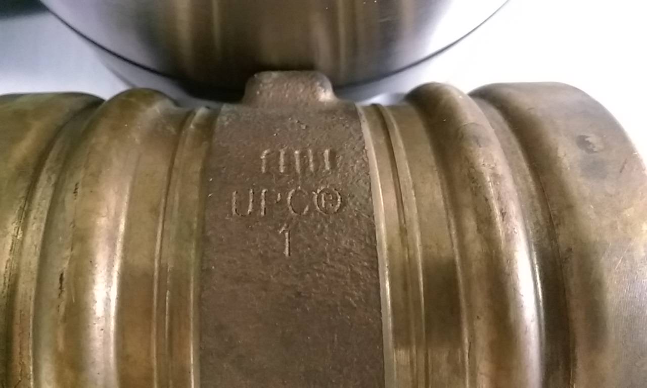 Used 4.5" x 3.25" Diameter Brass Pipe