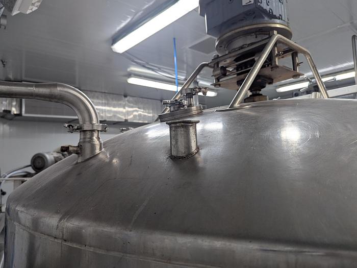 Used C.E. Howard 600 Gal. Processing Tank