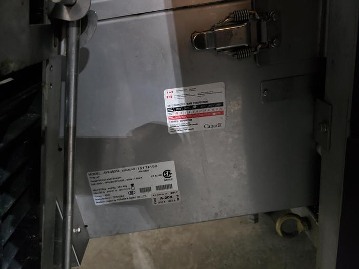 Used Digi AW 4600e Weigh and Wrap Label System