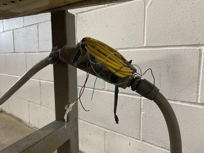 Used Perforated Flat Belt Conveyor