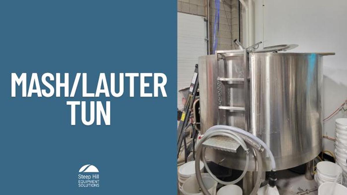 Used Mash/Lauter Tun