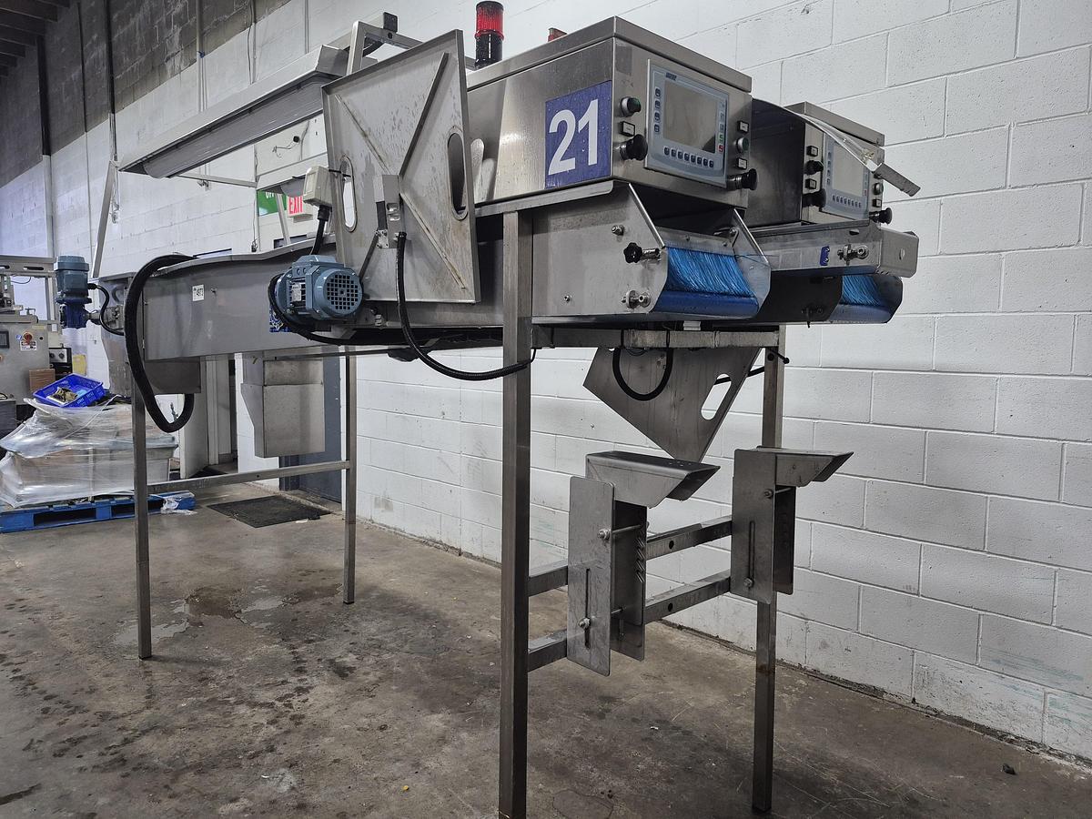 Used Unitec 2-Lane Inspection & Box Filler