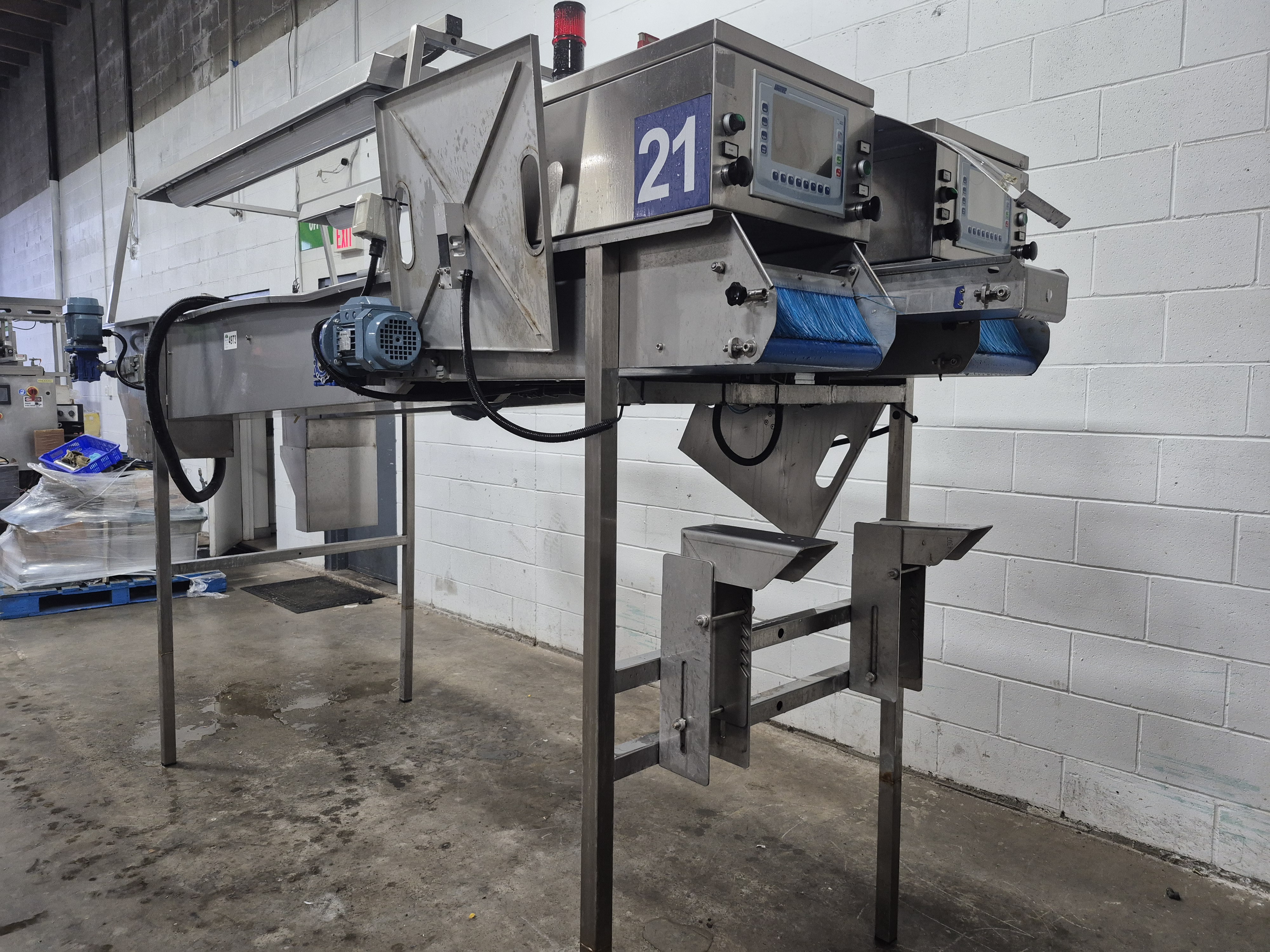 Used Unitec 2-Lane Inspection & Box Filler