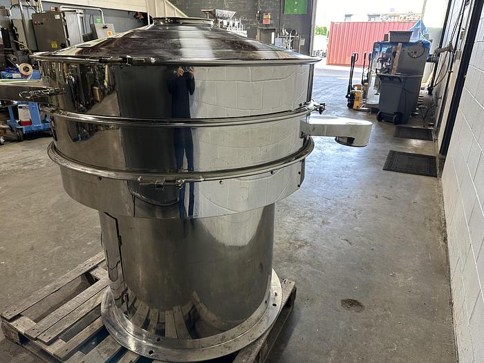 Used DZJX Round 2-Deck Vibratory Sifter Separator