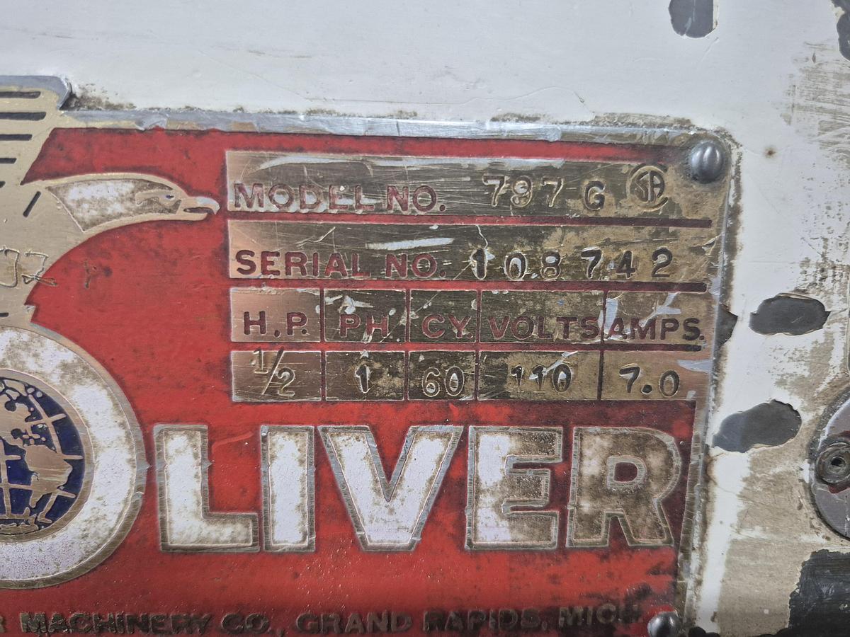 Used Oliver 797-G Slicer & Bloemhof Air Bagger
