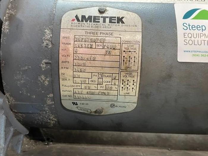 Used Ametek DR606 Regen Blower