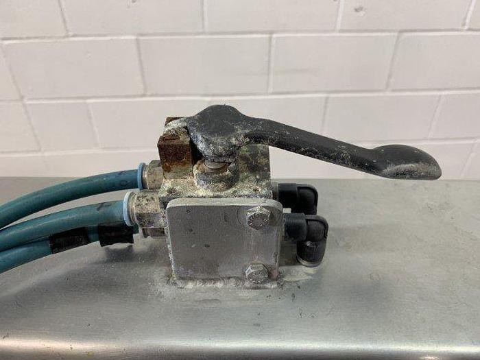 Used Pneumatic Ham Netting Machine