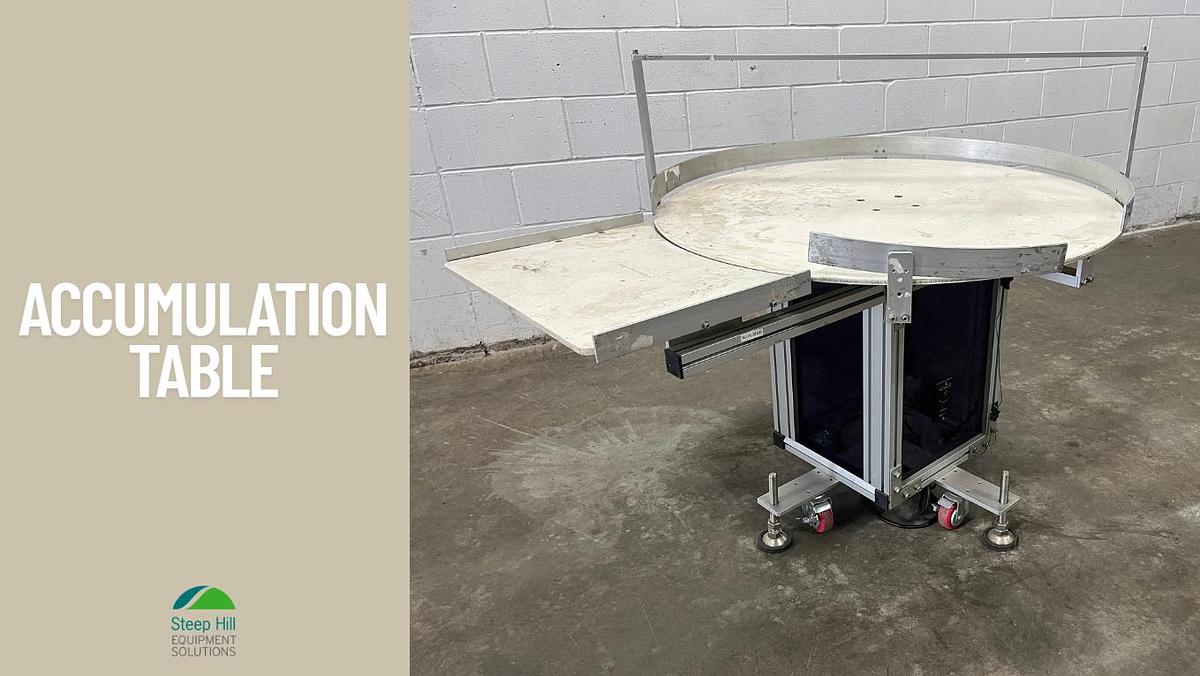 Used Accumulation Table with Outfeed