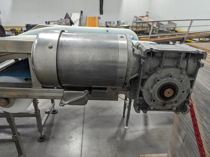 Used Andgar Adjustable Angle Dog Leg Conveyor