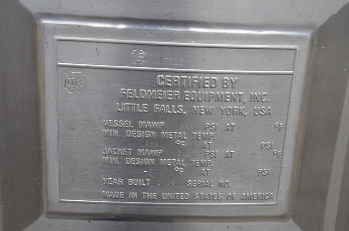 Used 350 Gallon Agitated Jacketed Kettle