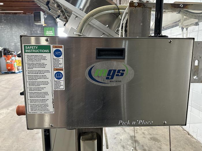 Used MGS IPP-490DD Intermittent Pick n' Place