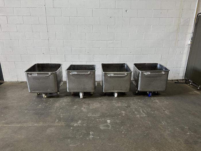 Used Stainless Steel Meat Buggies