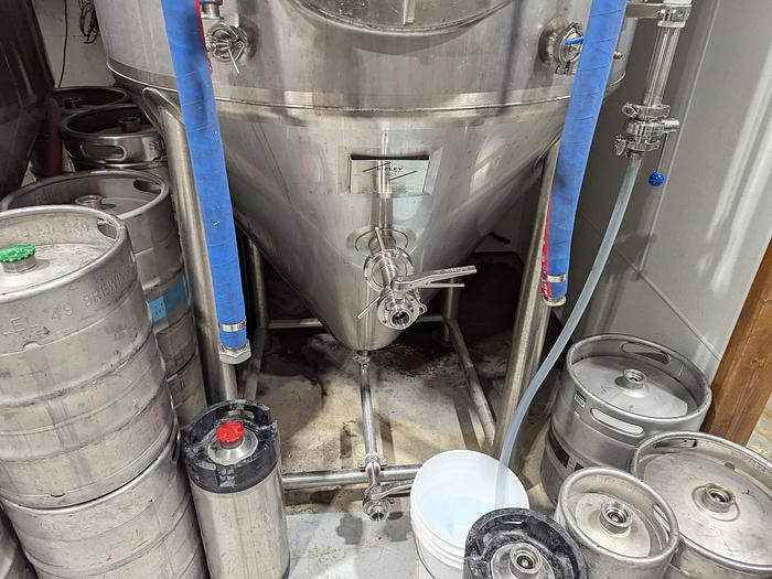 Used Ripley Stainless 20HL Jacketed Fermentation Tank