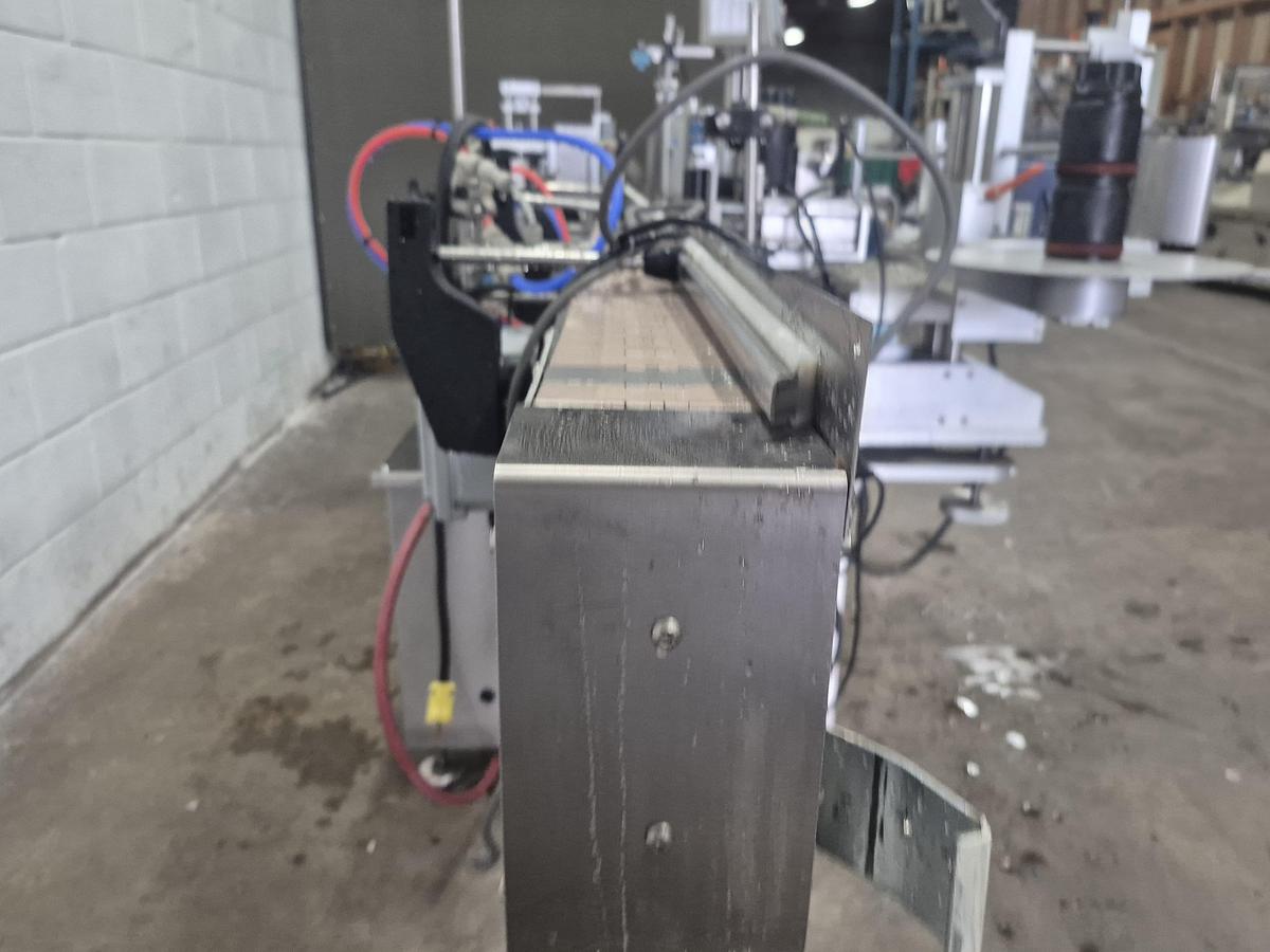 Used Aesus Eco Wrap Prism Labelling Machine