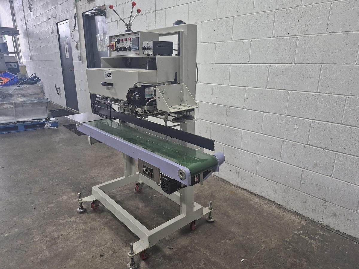 Used Vertical Continuous Band Sealer
