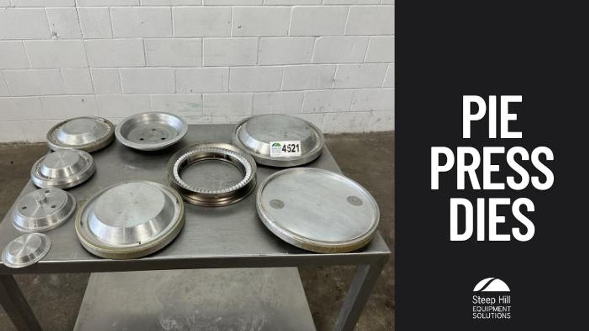 Used Comtec Pie Press Dies