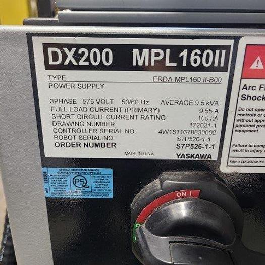 Yaskawa MPL160 II 4-Axis Robot