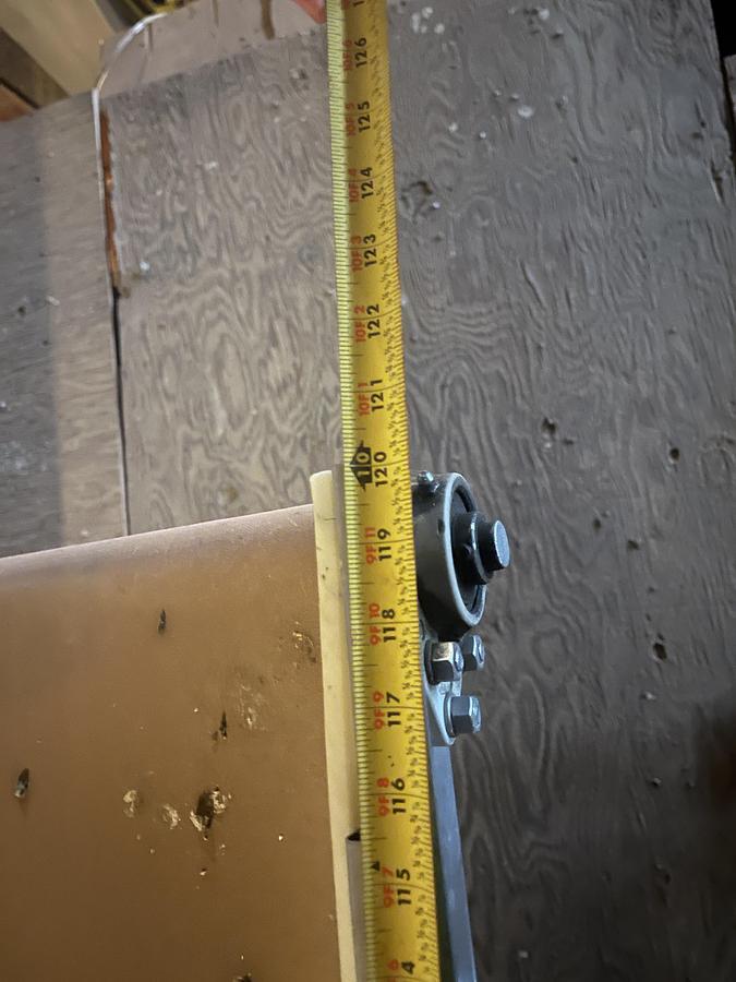 Used 10ft Adjustable Flat Belt Conveyor