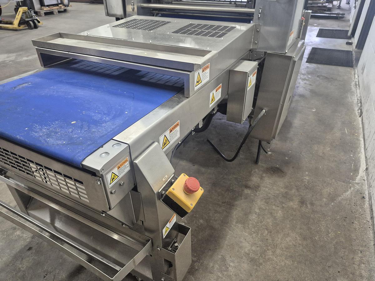 Used Rheon Automatic Conveyor Guillotine Cutter