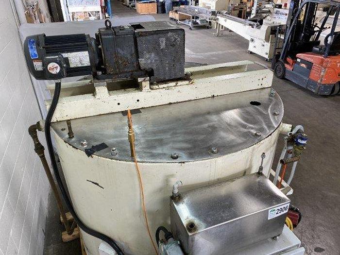 Used 350 Gallon Dish-Bottom Mixing Tank