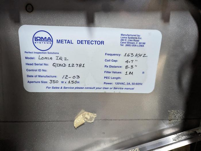 Used Loma IQ² Metal Detector