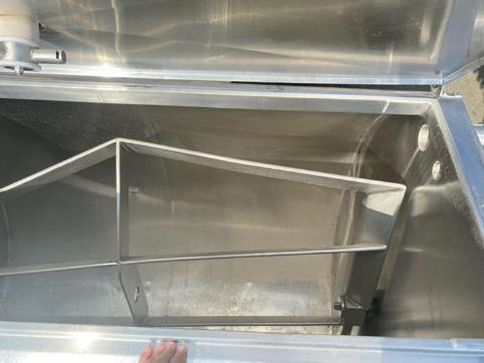 Used 1,000 Gallon Horizontal Cheese Vat