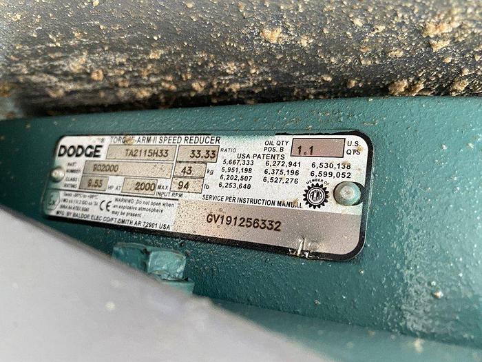 Used Norstar 40' Inline Screw Conveyor