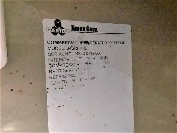 Used Stainless Steel Solid Door Fridge / Freezer