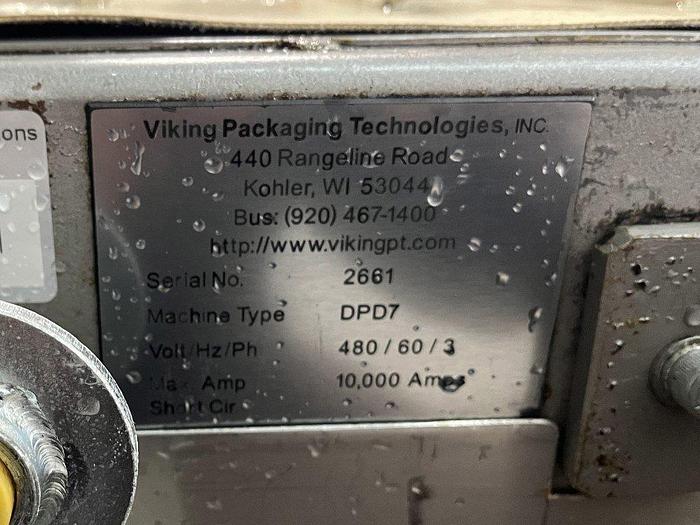 Used Viking 18.5' Long Cleated Conveyor