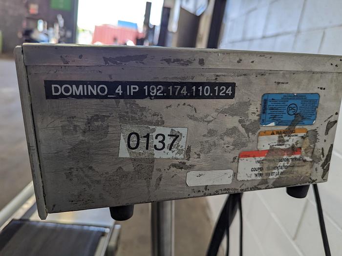 Used Domino M Series Box Labeller