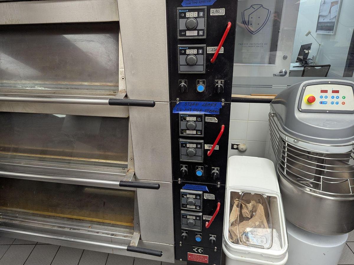 Used Bongard Commercial 3-Deck Bakery Oven