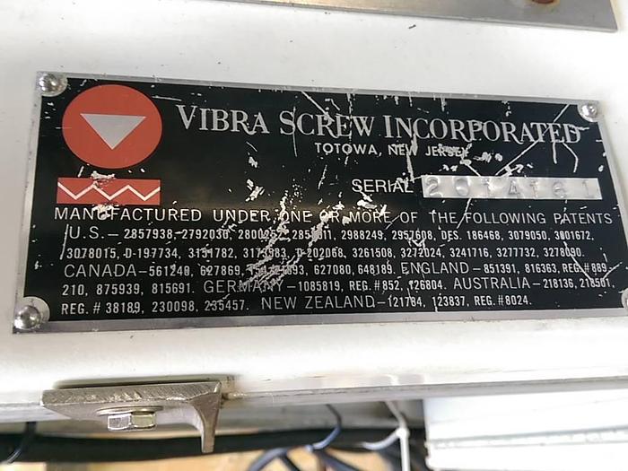 Used AccuFeed Vibra Screw Metering Portioner