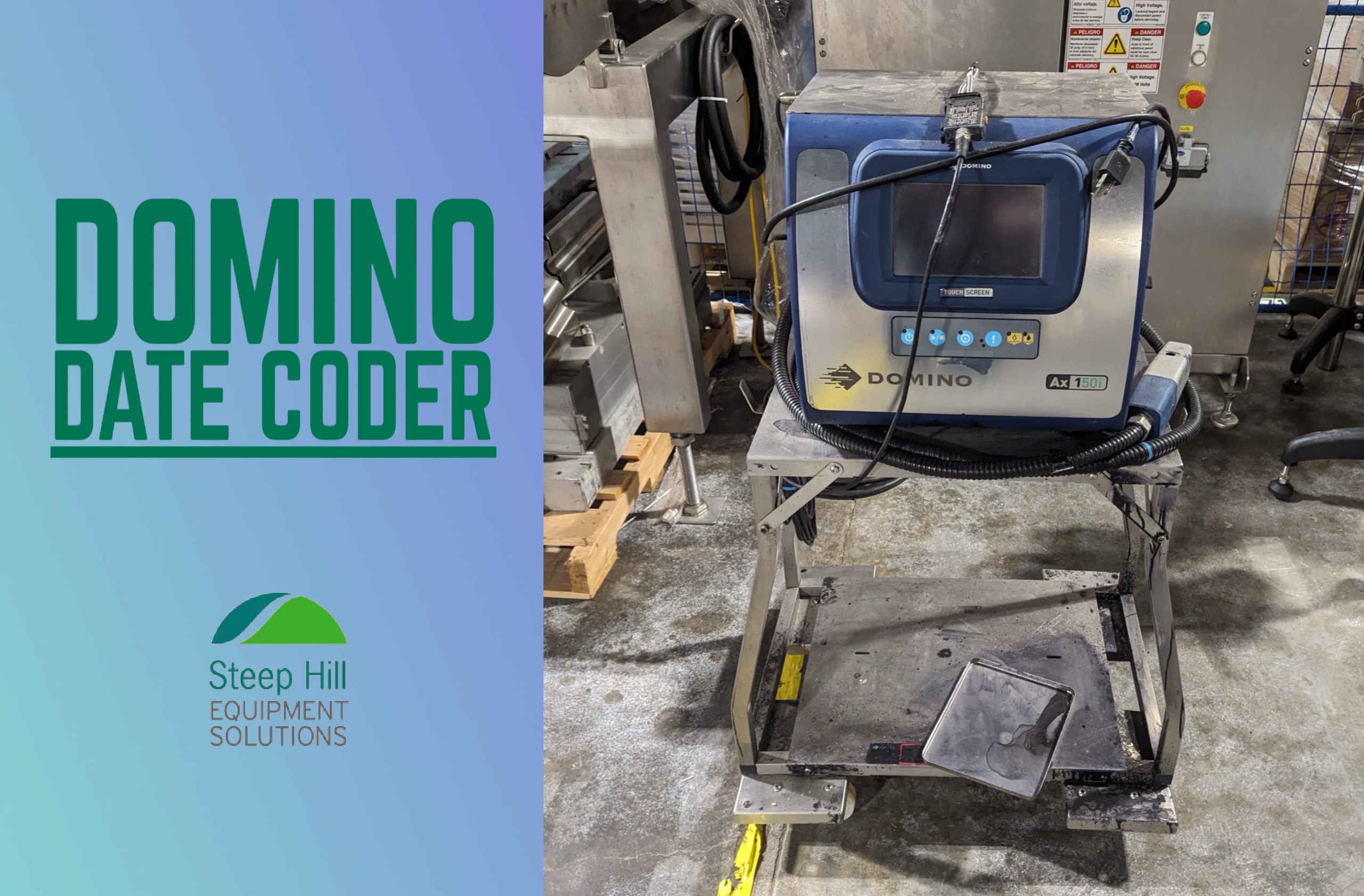 Used Domino Date Coder Ax150i