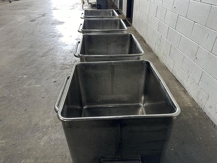 Used Stainless Steel Meat Buggies