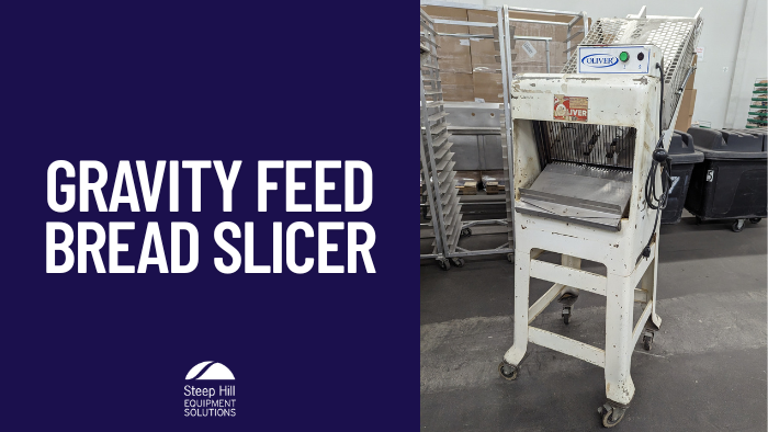 Used Oliver 797G Gravity Feed Bread Slicer